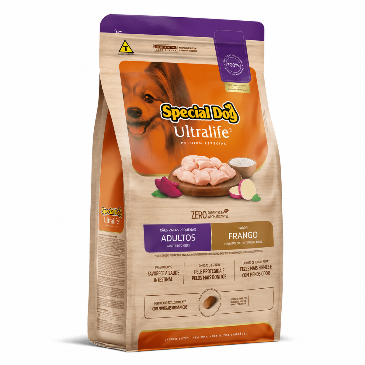 Special Dog Ultralife Cães Raça Pequena Adulto Frango 10,1kg