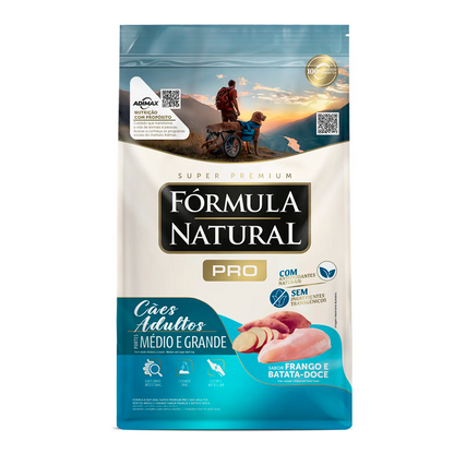 Ração Fórmula Natural Pró Cães Adultos Porte Médio e Grande 15kg